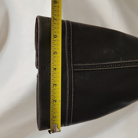 Timberland Tall Wingtip Leather Heeled Boots (W Size 7.5) - Picture 14 of 16